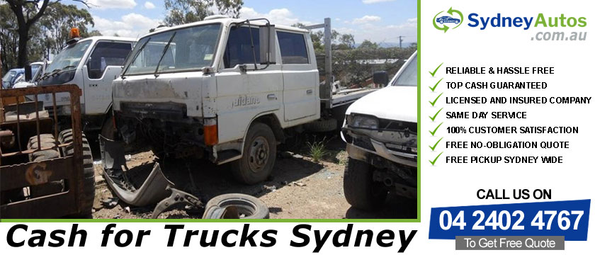 Cash for Trucks Sydney